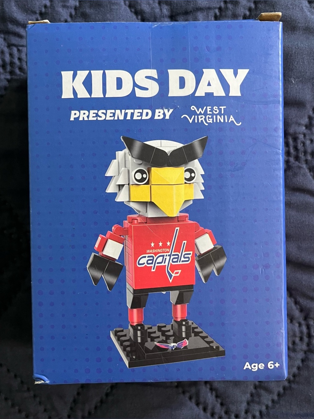 Washington Capitals Slapshot Block Set, Kids Day,  All Parts Sealed